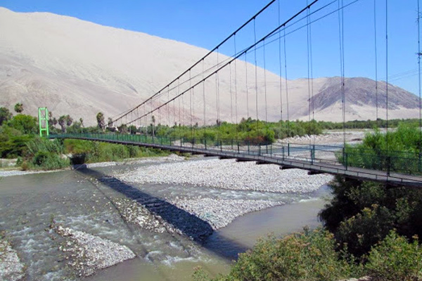 puente colgante acari